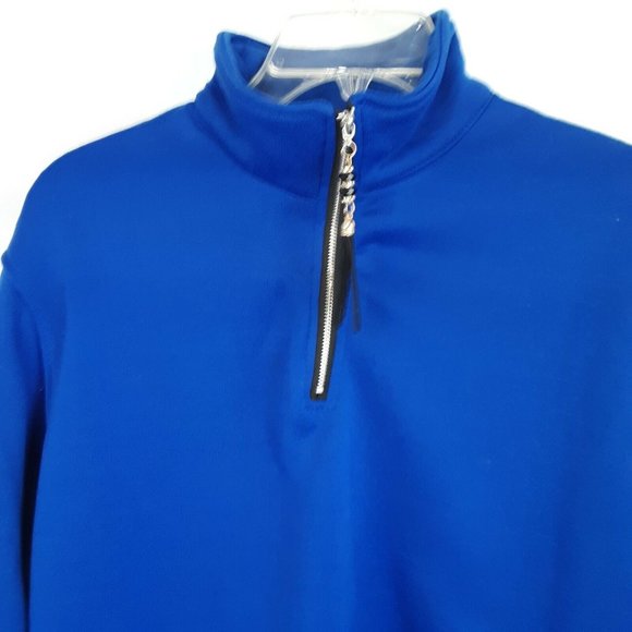 Ladmous Women Casual Long Sleeve Plain 1/4 Zip Pullovers Fleece Pullover Size S - Picture 7 of 10